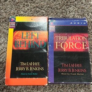 Left Behind and Tribulation Force Audio Cassette Books